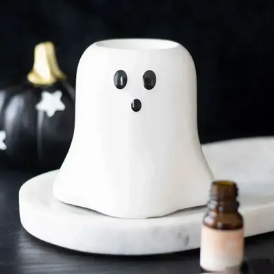 Scents - Hey Boo Ghost Oil Burner and Wax Warmer - SOMETHING DIFFERENT WHOLESALE EUROPE BV
