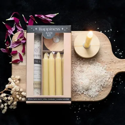 Decorative objects - Happiness Herbal Ritual Bath Kit - SOMETHING DIFFERENT WHOLESALE EUROPE BV