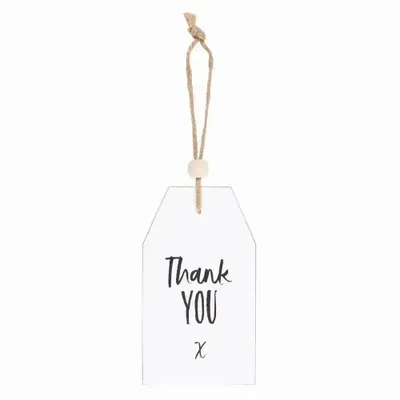 Panels - Thank You Hanging Sentiment Sign - SOMETHING DIFFERENT WHOLESALE EUROPE BV
