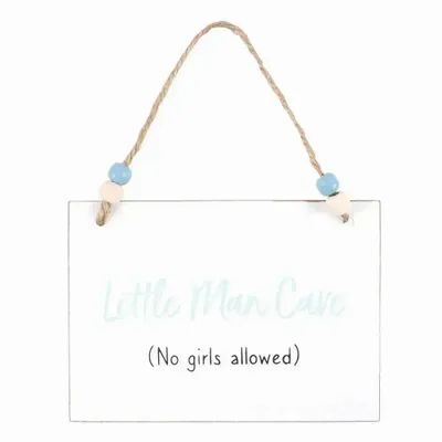 Panels - Little Man Cave Hanging Sign - SOMETHING DIFFERENT WHOLESALE EUROPE BV