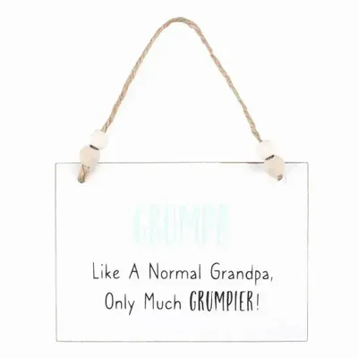 Panels - Grumpa Hanging Sign - SOMETHING DIFFERENT WHOLESALE EUROPE BV