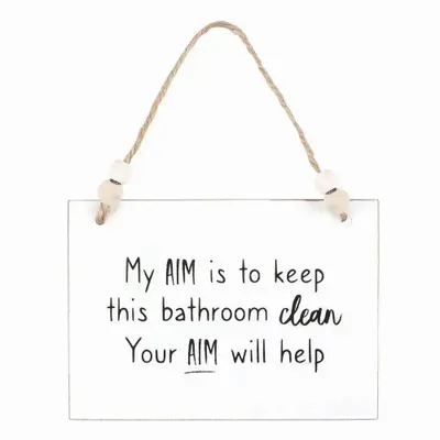Panels - Your Aim Hanging Sign - SOMETHING DIFFERENT WHOLESALE EUROPE BV
