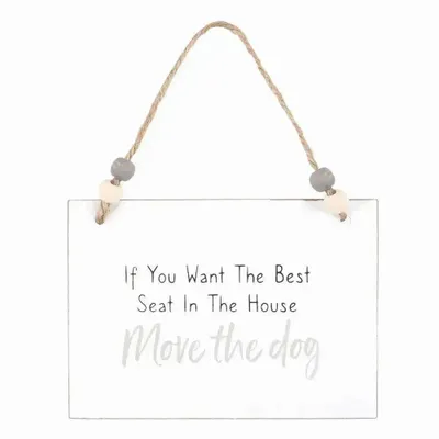 Panels - Move The Dog Hanging Sign - SOMETHING DIFFERENT WHOLESALE EUROPE BV