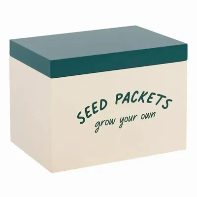 Coffrets et boîtes - Boîte de rangement pour sachets de graines - SOMETHING DIFFERENT WHOLESALE EUROPE BV