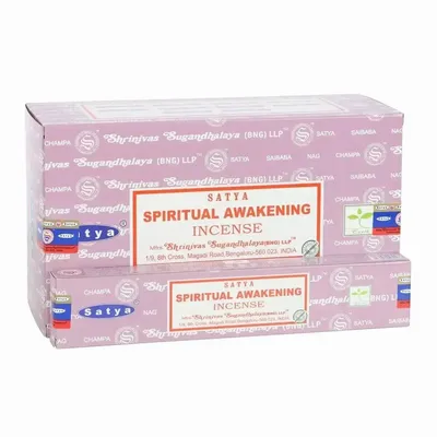 Parfums d'intérieur - Ensemble de 12 bâtonnets d'éveil spirituel par Satya (12/50) - SOMETHING DIFFERENT WHOLESALE EUROPE BV