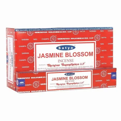 Scents - 12 Packs of Jasmine Blossom Incense Sticks by Satya - SOMETHING DIFFERENT WHOLESALE EUROPE BV