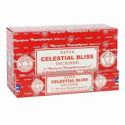 Parfums d'intérieur - Lot de 12 bâtonnets d'encens Satya Celestial Bliss Forest (12/50) - SOMETHING DIFFERENT WHOLESALE EUROPE BV