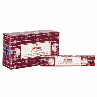 Parfums d'intérieur - Lot de 12 bâtonnets d'encens à l'opium de Satya (12/50) - SOMETHING DIFFERENT WHOLESALE EUROPE BV