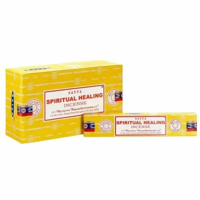 Home fragrances - Set of 12 Spiritual Healing Incense Sticks by Satya (12/50) - SOMETHING DIFFERENT WHOLESALE EUROPE BV