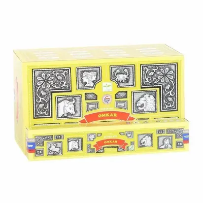Home fragrances - Set of 12 Satya Superhit Omkar Incense 15g (12/50) - SOMETHING DIFFERENT WHOLESALE EUROPE BV