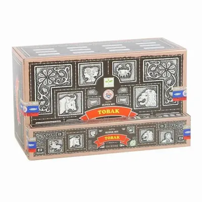 Home fragrances - Set of 12 Satya Superhit Tobak Incense 15g (12/50) - SOMETHING DIFFERENT WHOLESALE EUROPE BV