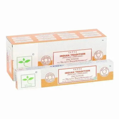 Parfums d'intérieur - Lot de 6 encens traditionnels indiens Earth Satya (12/50) - SOMETHING DIFFERENT WHOLESALE EUROPE BV