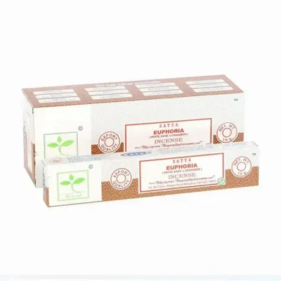 Home fragrances - Set of 6 Earth Satya Euphoria Incense (12/50) - SOMETHING DIFFERENT WHOLESALE EUROPE BV