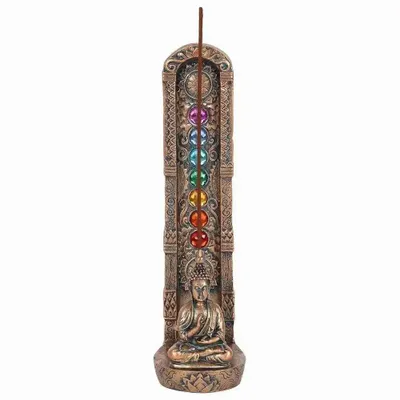 Scents - Chakra and Buddha Incense Holder - SOMETHING DIFFERENT WHOLESALE EUROPE BV