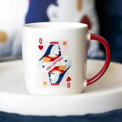 Tasses et mugs - Mug à cartes à jouer « Sa Seigneurie » - SOMETHING DIFFERENT WHOLESALE EUROPE BV