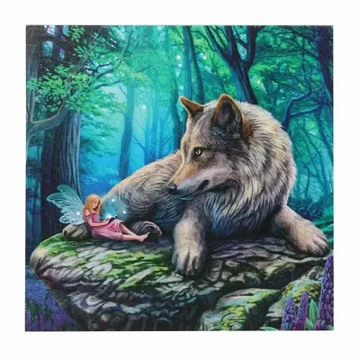 Decorative objects - Fairy Stories Light Up Canvas Plaque by Lisa Parker - SOMETHING DIFFERENT WHOLESALE EUROPE BV