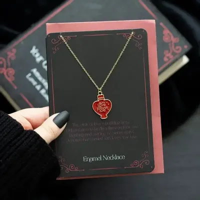 Jewelry - Love Potion Enamel Necklace Card - SOMETHING DIFFERENT WHOLESALE EUROPE BV