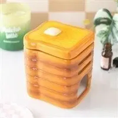 Decorative objects - Toast Stack Oil Burner and Wax Warmer - SOMETHING DIFFERENT WHOLESALE EUROPE BV