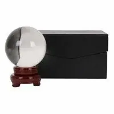 Decorative objects - 13cm Crystal Ball with Stand - SOMETHING DIFFERENT WHOLESALE EUROPE BV