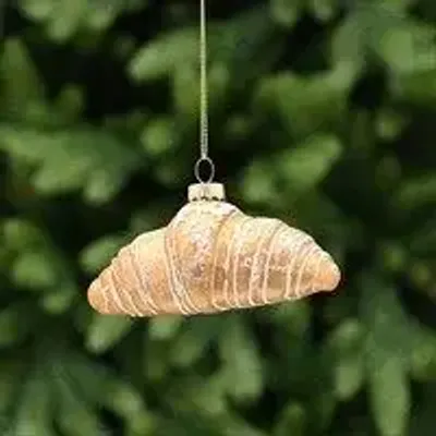 Decorative objects - Croissant Glass Hanging Decoration - SOMETHING DIFFERENT WHOLESALE EUROPE BV