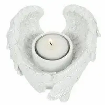 Objets de décoration - Bougeoir ailes d’ange pailletées - SOMETHING DIFFERENT WHOLESALE EUROPE BV