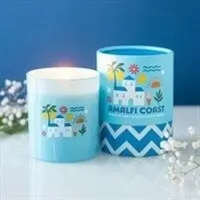 Decorative objects - Amalfi Coast Sparkling Lemon Blossom Scented Candle - SOMETHING DIFFERENT WHOLESALE EUROPE BV