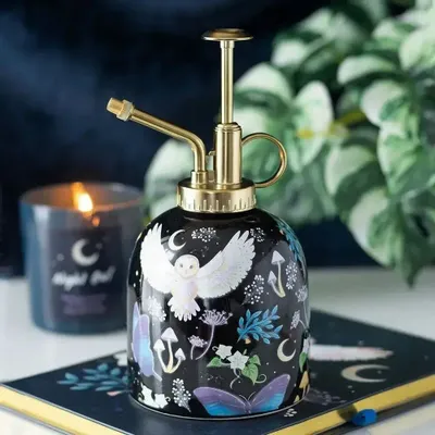 Garden accessories - Night Flight Owl Print Ceramic Plant Mister - SOMETHING DIFFERENT WHOLESALE EUROPE BV