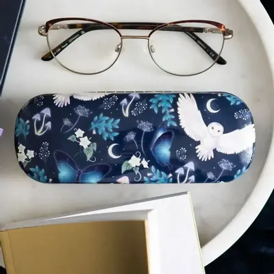 Lunettes - Étui à lunettes à motif hibou en vol nocturne - SOMETHING DIFFERENT WHOLESALE EUROPE BV