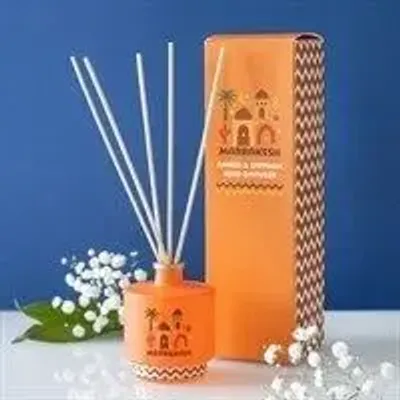 Decorative objects - Marrakesh Amber & Saffron Reed Diffuser - SOMETHING DIFFERENT WHOLESALE EUROPE BV