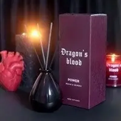Decorative objects - Dragon's Blood Resin & Myrrh Reed Diffuser - SOMETHING DIFFERENT WHOLESALE EUROPE BV