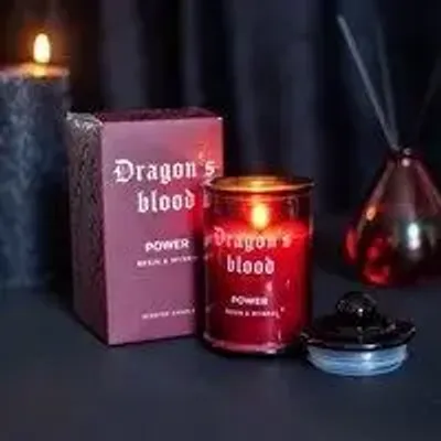 Decorative objects - Dragon's Blood Resin & Myrrh Candle - SOMETHING DIFFERENT WHOLESALE EUROPE BV