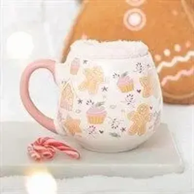 Decorative objects - Sugarplum Bakery Print Mug and Socks Set - SOMETHING DIFFERENT WHOLESALE EUROPE BV