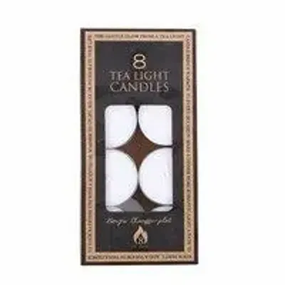 Objets de décoration - Lot de 8 bougies chauffe-plat – durée de combustion de 8 heures - SOMETHING DIFFERENT WHOLESALE EUROPE BV