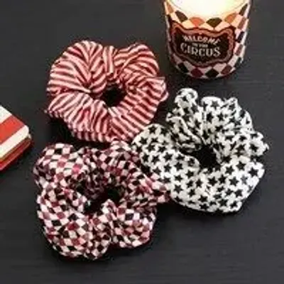 Decorative objects - Set of 3 Mystic Circus Hair Scrunchies - SOMETHING DIFFERENT WHOLESALE EUROPE BV