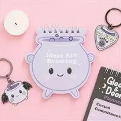 Decorative objects - Pastel Cauldron Notepad - SOMETHING DIFFERENT WHOLESALE EUROPE BV
