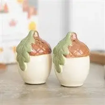 Objets de décoration - Salière et poivrière glands de chêne - SOMETHING DIFFERENT WHOLESALE EUROPE BV