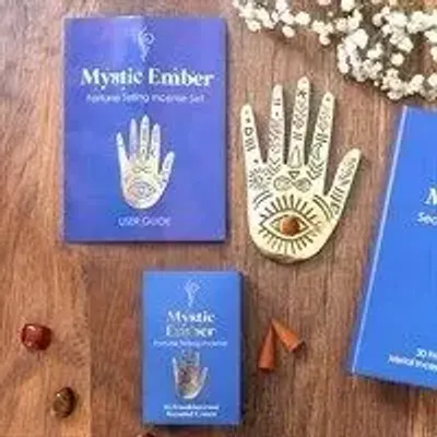 Decorative objects - Mystic Ember Fortune Telling Incense Cone Set - SOMETHING DIFFERENT WHOLESALE EUROPE BV