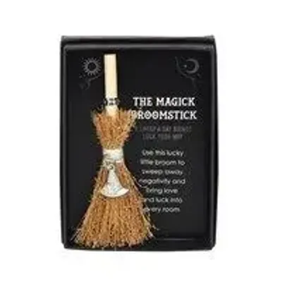 Decorative objects - Witch Hat Mini Magick Broomstick - SOMETHING DIFFERENT WHOLESALE EUROPE BV