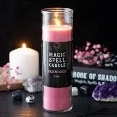 Decorative objects - Friendship Floral Magic Spell Tube Candle - SOMETHING DIFFERENT WHOLESALE EUROPE BV