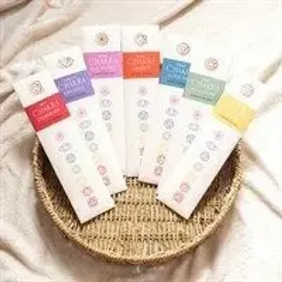 Decorative objects - Set of 7 Chakra Flow Incense Stick Packs - SOMETHING DIFFERENT WHOLESALE EUROPE BV