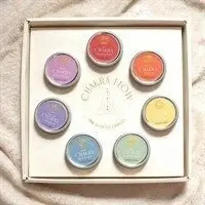 Decorative objects - Set of 7 Chakra Flow Mini Scented Candles - SOMETHING DIFFERENT WHOLESALE EUROPE BV