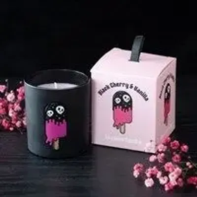 Objets de décoration - Bougie parfumée à la cerise noire et à la vanille - SOMETHING DIFFERENT WHOLESALE EUROPE BV