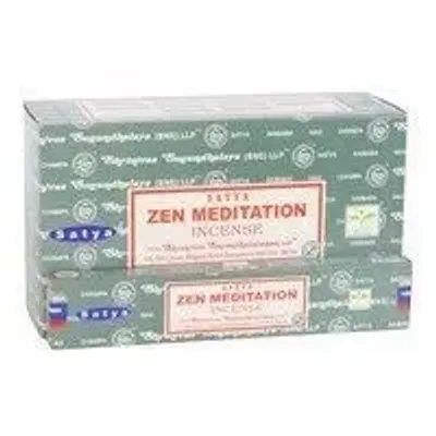 Objets de décoration - Lot de 12 paquets de bâtonnets d’encens Zen Meditation de Satya (12/50) - SOMETHING DIFFERENT WHOLESALE EUROPE BV