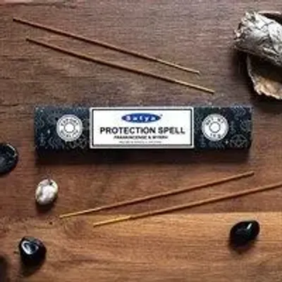 Objets de décoration - Lot de 12 paquets de bâtonnets d’encens rituel Protection de Satya - SOMETHING DIFFERENT WHOLESALE EUROPE BV
