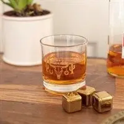 Objets de décoration - Coffret verre et pierre rafraîchissante western - SOMETHING DIFFERENT WHOLESALE EUROPE BV