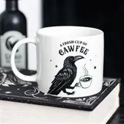 Objets de décoration - Mug corbeau « Fresh Cup of Cawfee » - SOMETHING DIFFERENT WHOLESALE EUROPE BV