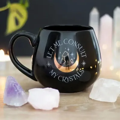 Tasses et mugs - Laissez-moi consulter mes cristaux Mug arrondi - SOMETHING DIFFERENT WHOLESALE EUROPE BV