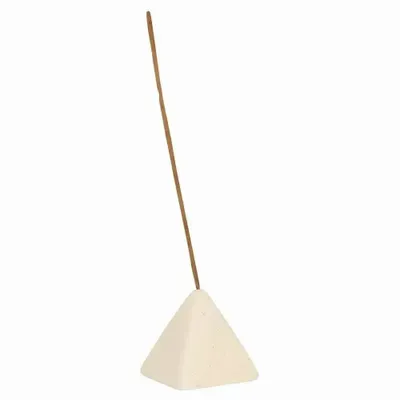 Scents - Cream Speckle Pyramid Incense Stick Holder - SOMETHING DIFFERENT WHOLESALE EUROPE BV