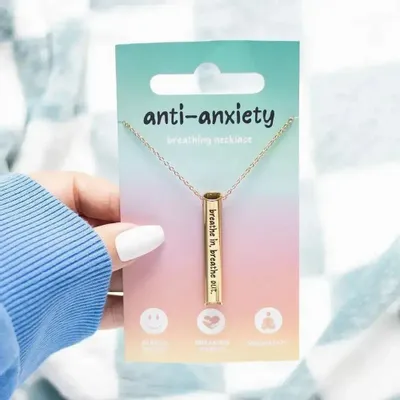 Jewelry - Anti-Anxiety Breathing Necklace - SOMETHING DIFFERENT WHOLESALE EUROPE BV