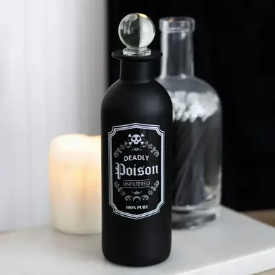 Ornaments - Decorative Glass Potion Bottle - SOMETHING DIFFERENT WHOLESALE EUROPE BV